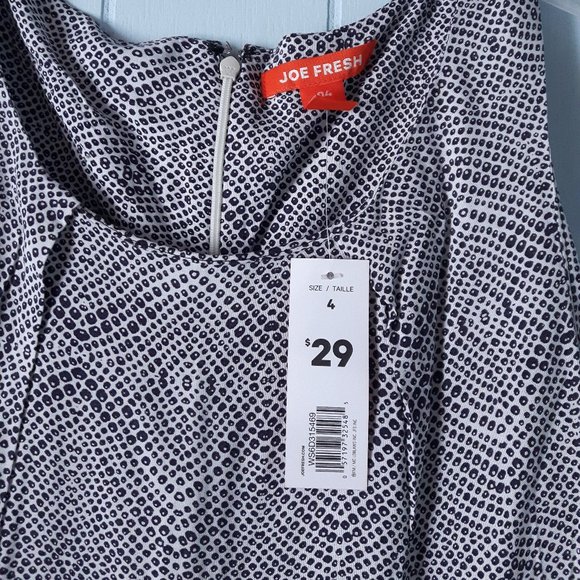 Joe Fresh Mosaic Patterned Dress - Picture 4 of 5